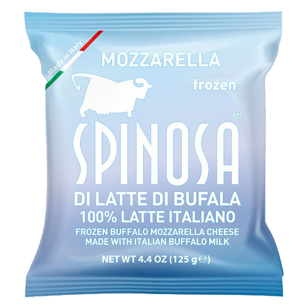Mozzarella di Latte di Bufala Frozen - Spinosa 
Cuscino Termosaldato 125g Image