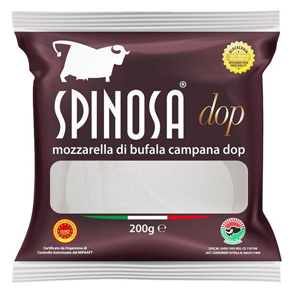 Mozzarella di Bufala Campana DOP - Spinosa 
Heat-sealed pillow Image