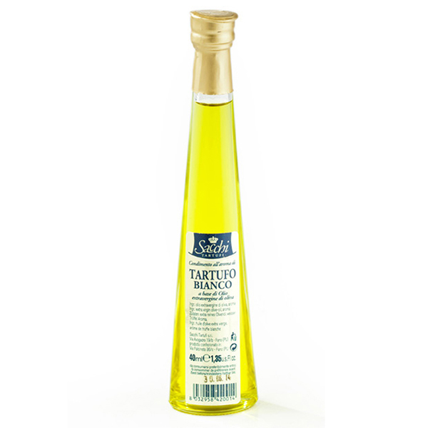 Extra Virgin Olive Oil flavoured with White Truffle - Sacchi Tartufi Image
